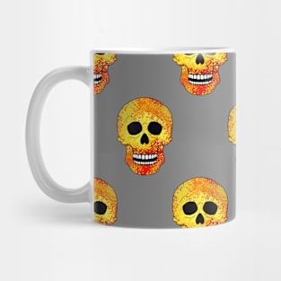 Skull Pattern Mug